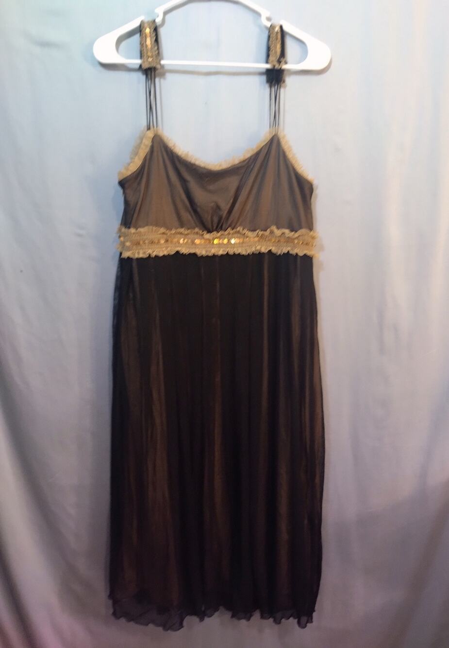 Mixit Black and tan dress